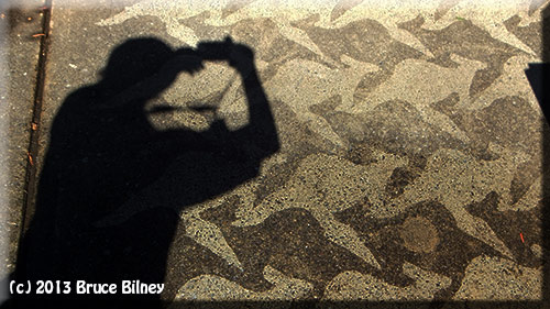 mirror-image kangaroo tessellation