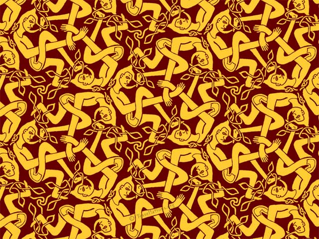 symmetry art / celtic knot by Dr. David Annal