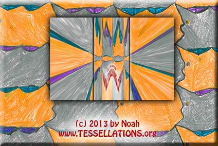 camel motif tessellation