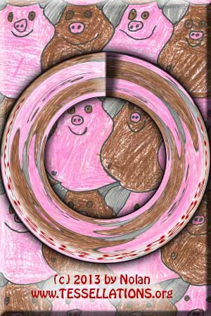 pig tessellation