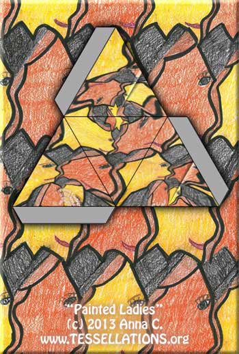 head motif tessellation