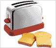 a toaster is a poor motif for a tessellation because its outline is rigid and familiar