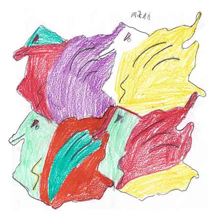 tessellation of sea dragons