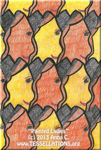 head motif tessellation