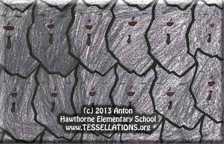 cat motif tessellation