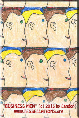 head motif tessellation