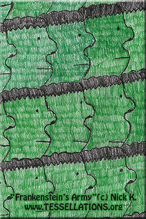 frankenstein head tessellation