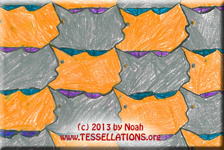 camel motif tessellation