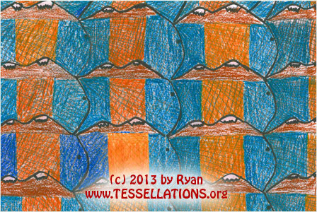 head motif tessellation