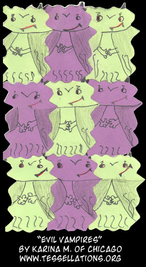 vampire tessellations by karina m