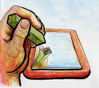 check your sketch by looking at it reversed in a mirror