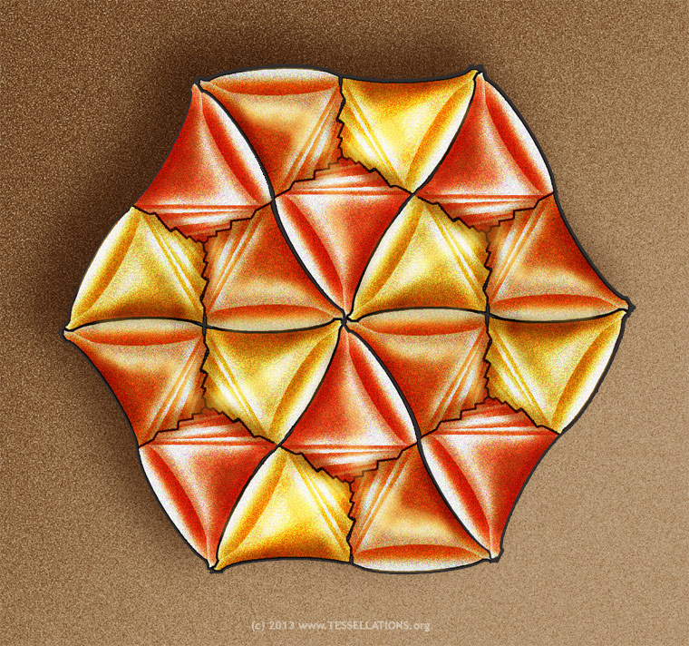 seashell tessellation art by sethness